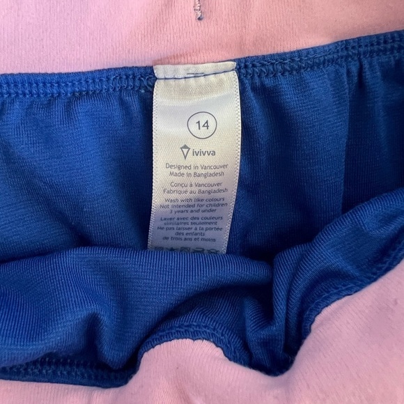 Kids Lululemon brand (ivivva) shorts - Picture 2 of 2